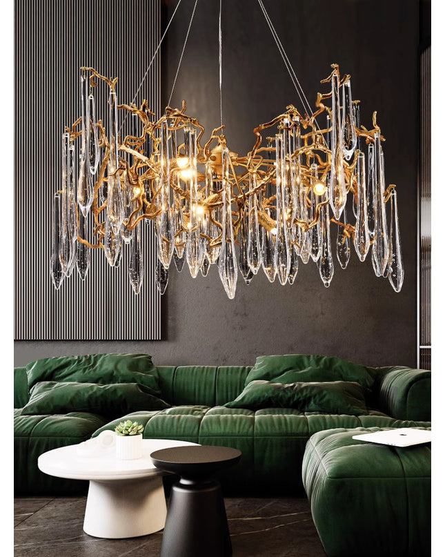 Chandelier BIJOUTER by Rodesigne — designer chandelier, custom lighting by RODESIGNE