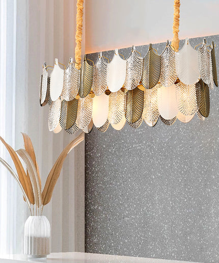 Chandelier PETAL by Rodesigne — brass designer chandelier, custom lighting by RODESIGNE