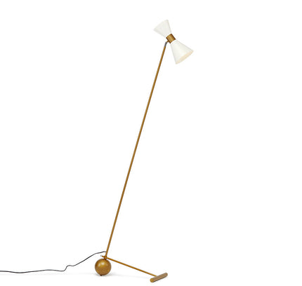 FERMIN by Rodesigne floor lamp — brass designer floor lamp by RODESIGNE