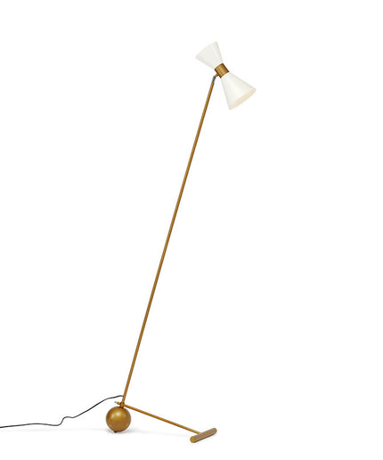FERMIN by Rodesigne floor lamp — brass designer floor lamp by RODESIGNE
