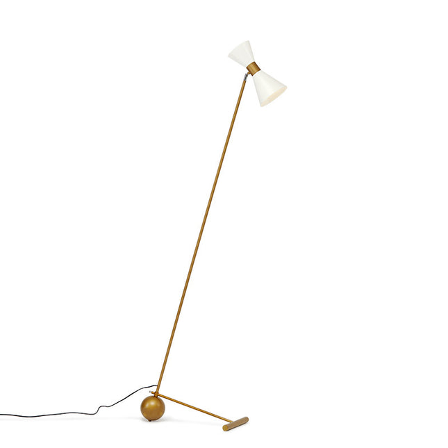 FERMIN by Rodesigne floor lamp — brass designer floor lamp by RODESIGNE