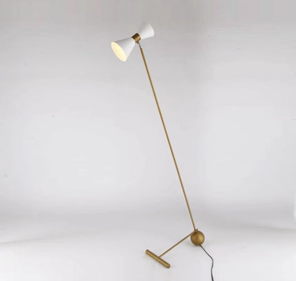 FERMIN by Rodesigne floor lamp — brass designer floor lamp by RODESIGNE