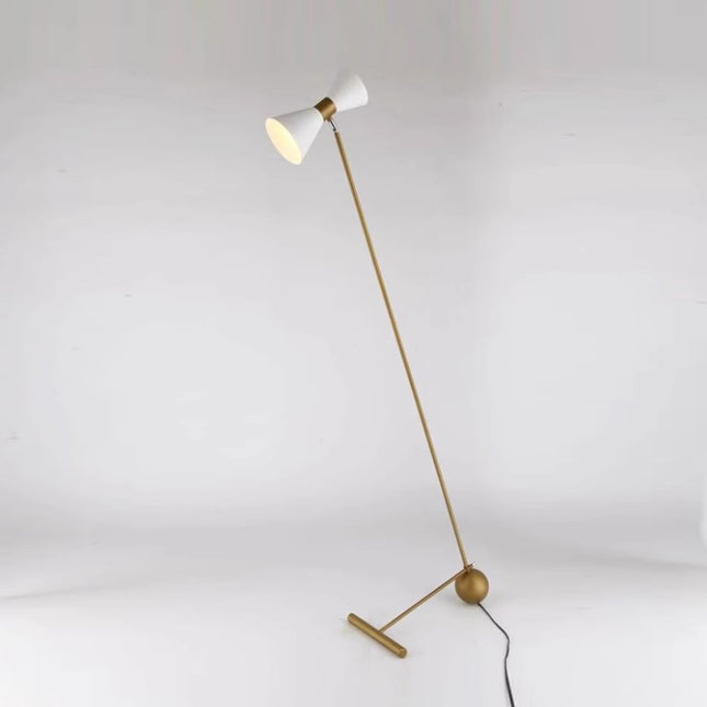 FERMIN by Rodesigne floor lamp — brass designer floor lamp by RODESIGNE