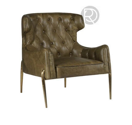 GRANOTA by Rodesigne armchair — brass designer armchair, custom furniture by RODESIGNE