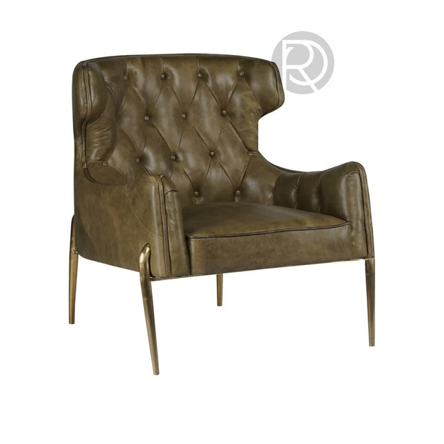 GRANOTA by Rodesigne armchair — brass designer armchair, custom furniture by RODESIGNE