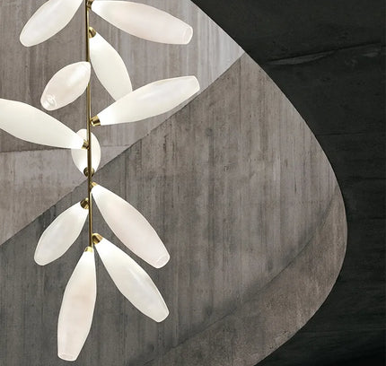 Pendant lamp GEM by Rodesigne — brass modern pendant light, custom designer lighting by RODESIGNE