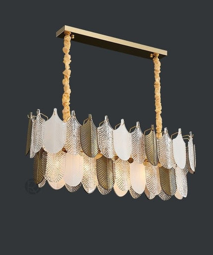Chandelier PETAL by Rodesigne — brass designer chandelier, custom lighting by RODESIGNE