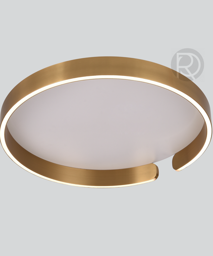 Ceiling lamp CIRCUN by Rodesigne — brass ceiling light fixture, designer lighting by RODESIGNE