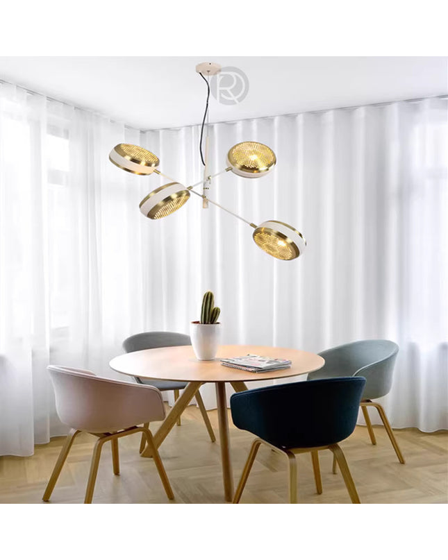 Chandelier SIEB by Rodesigne — brass designer chandelier, custom lighting by RODESIGNE