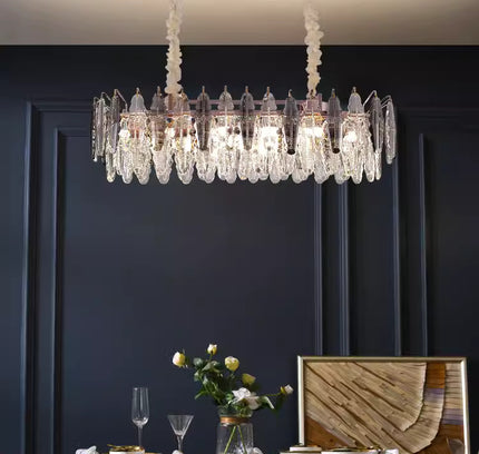 Chandelier FEAR by Rodesigne — brass designer chandelier, custom lighting by RODESIGNE
