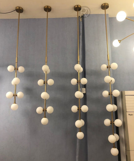 Chandelier SOSPESO by Rodesigne — brass designer chandelier, custom lighting by RODESIGNE