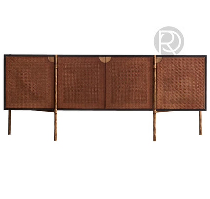 Cabinet QUE by Rodesigne — brass designer cabinet, custom furniture by RODESIGNE
