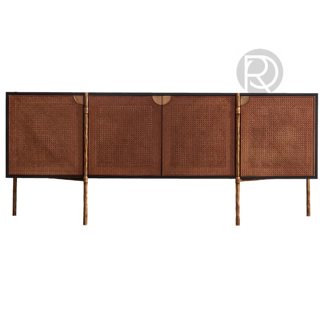 Cabinet QUE by Rodesigne — brass designer cabinet, custom furniture by RODESIGNE