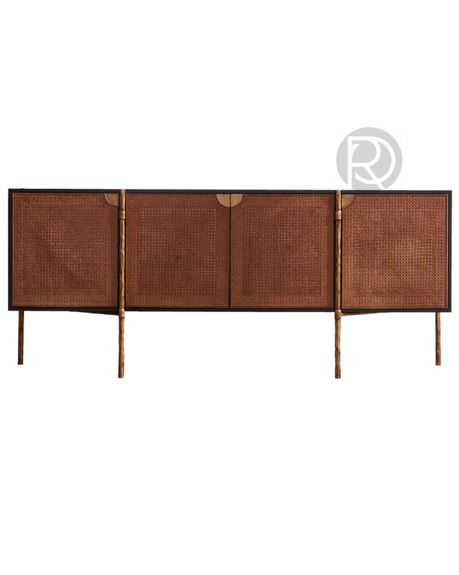 Cabinet QUE by Rodesigne — brass designer cabinet, custom furniture by RODESIGNE