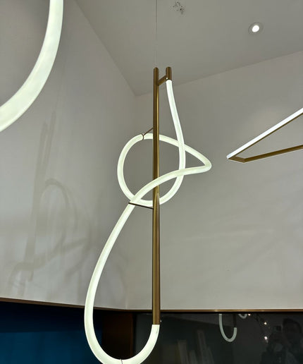 Chandelier TRACER-VERT — Chandeliers by Romatti, view 5
