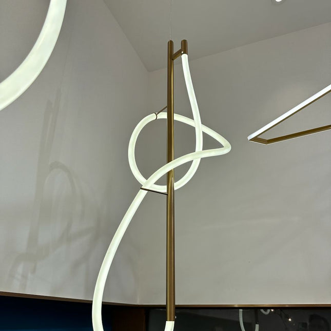 Chandelier TRACER-VERT — Chandeliers by Romatti, view 5