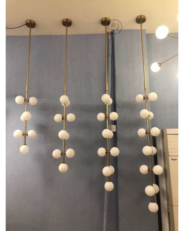 Chandelier SOSPESO by Rodesigne — brass designer chandelier, custom lighting by RODESIGNE