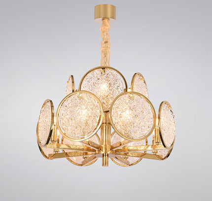 Chandelier BEZIRK by Rodesigne — brass designer chandelier, custom lighting by RODESIGNE