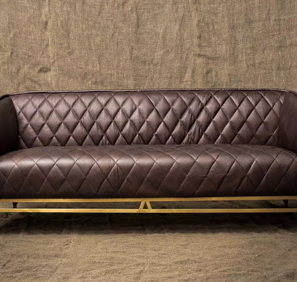 VAPORE sofa by Rodesigne — brass designer sofa, custom furniture by RODESIGNE