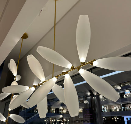 Pendant lamp GEM by Rodesigne — brass modern pendant light, custom designer lighting by RODESIGNE