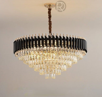 GEMAK chandelier by Rodesigne — glass designer chandelier, custom lighting by RODESIGNE