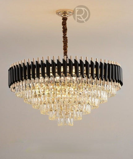 GEMAK chandelier by Rodesigne — glass designer chandelier, custom lighting by RODESIGNE