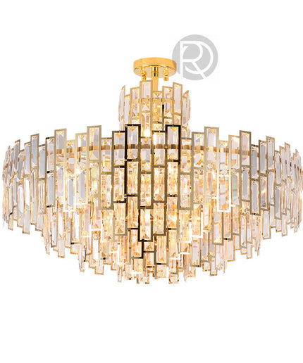 Chandelier ELDORADO by Rodesigne — brass designer chandelier, custom lighting by RODESIGNE