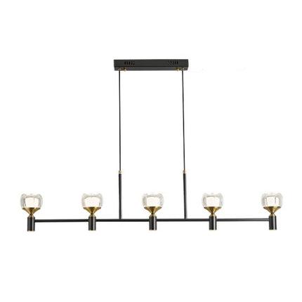 Chandelier DEMETRO LONG by Rodesigne — designer chandelier, custom lighting by RODESIGNE