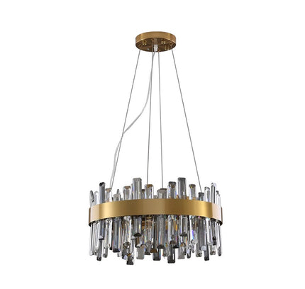 Chandelier CANTARE by Rodesigne — brass designer chandelier, custom lighting by RODESIGNE