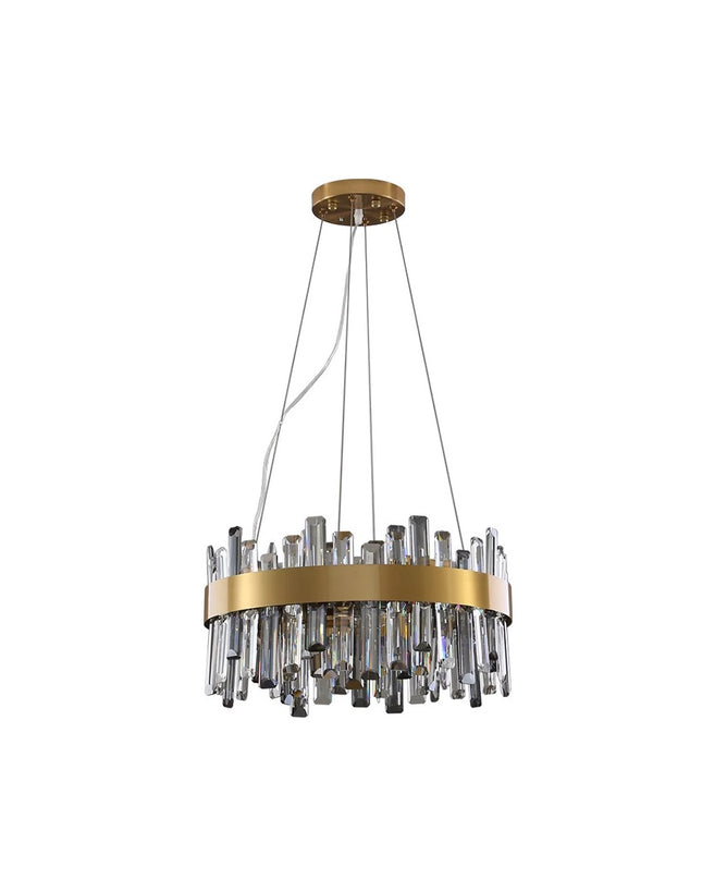 Chandelier CANTARE by Rodesigne — brass designer chandelier, custom lighting by RODESIGNE