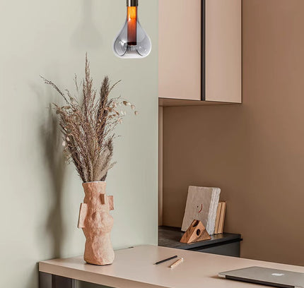 Hanging lamp KNOOP by Rodesigne — glass modern pendant light, custom designer lighting by RODESIGNE