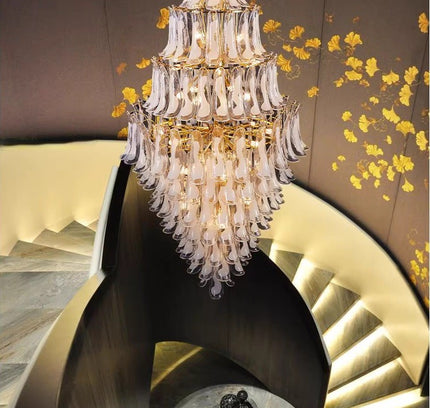 Chandelier BOHEME by Rodesigne — glass designer chandelier, custom lighting by RODESIGNE