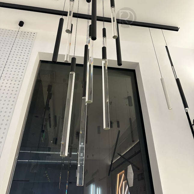 Hanging lamp VIDRE by Rodesigne — glass modern pendant light, custom designer lighting by RODESIGNE