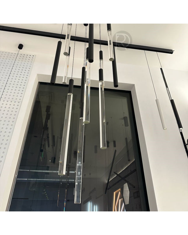 Hanging lamp VIDRE by Rodesigne — glass modern pendant light, custom designer lighting by RODESIGNE