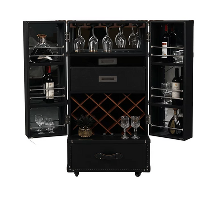 Wine cabinet NEGRE by Rodesigne — designer cabinet, custom furniture by RODESIGNE