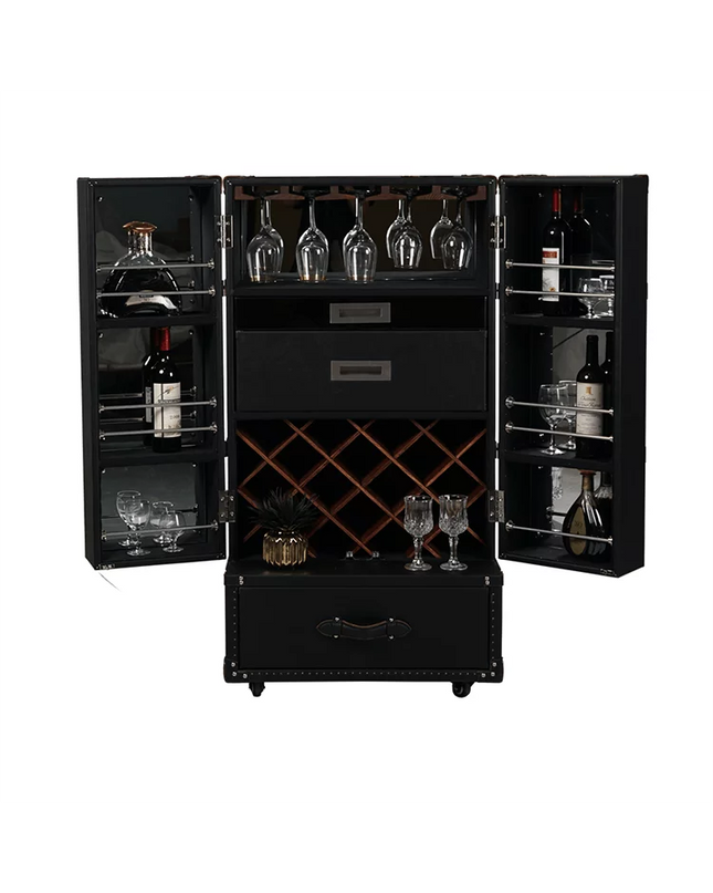 Wine cabinet NEGRE by Rodesigne — designer cabinet, custom furniture by RODESIGNE