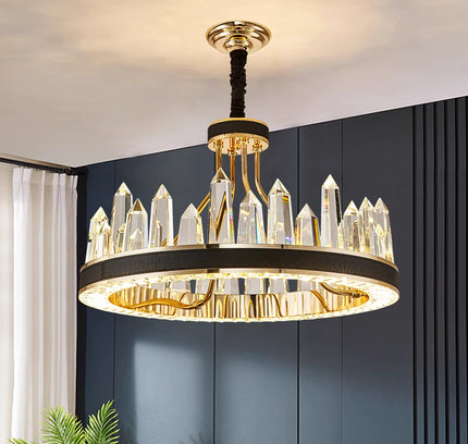 Chandelier ERISONE by Rodesigne — glass designer chandelier, custom lighting by RODESIGNE
