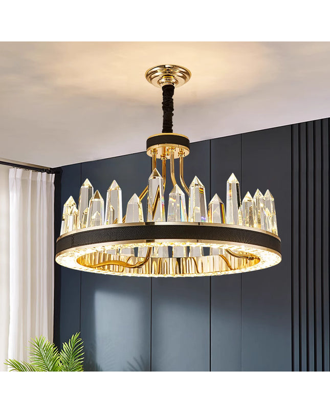 Chandelier ERISONE by Rodesigne — glass designer chandelier, custom lighting by RODESIGNE