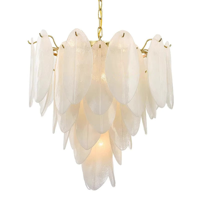 Chandelier Stiri by Rodesigne — glass designer chandelier, custom lighting by RODESIGNE