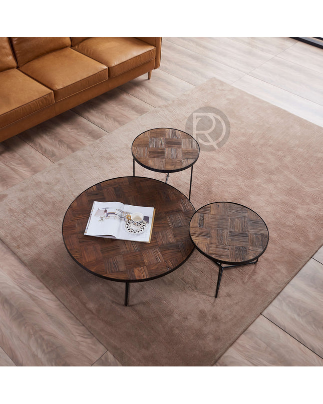 Set of coffee tables ARQUET by Rodesigne — designer piece by RODESIGNE