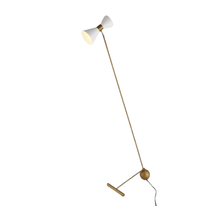 FERMIN by Rodesigne floor lamp — brass designer floor lamp by RODESIGNE