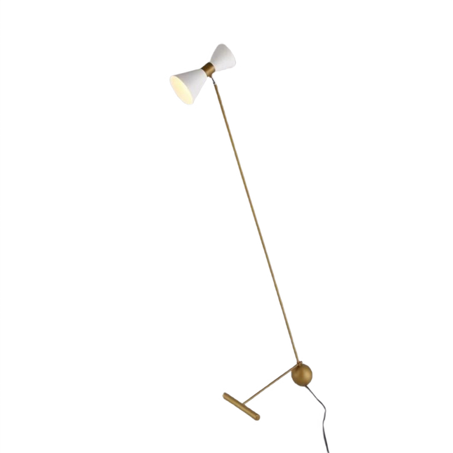 FERMIN by Rodesigne floor lamp — brass designer floor lamp by RODESIGNE