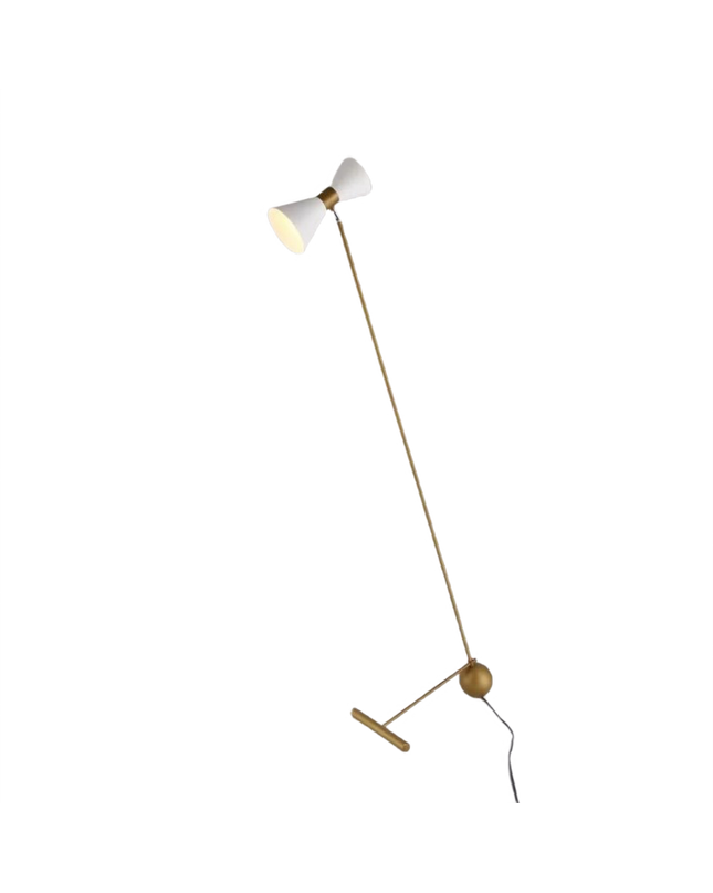 FERMIN by Rodesigne floor lamp — brass designer floor lamp by RODESIGNE