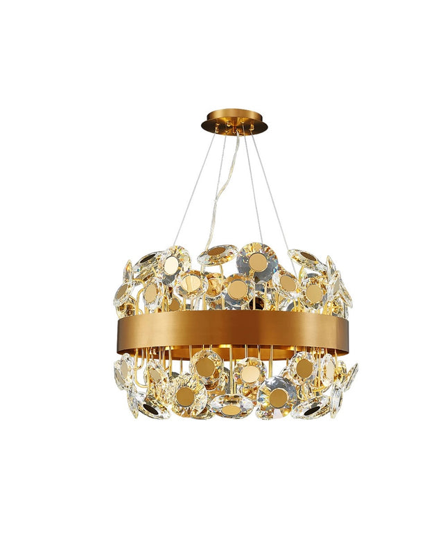 Chandelier OLLIS by Rodesigne — glass designer chandelier, custom lighting by RODESIGNE