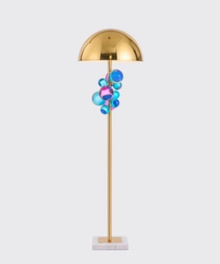 Floor lamp GLOBO by Rodesigne — brass designer floor lamp by RODESIGNE