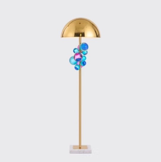 Floor lamp GLOBO by Rodesigne — brass designer floor lamp by RODESIGNE