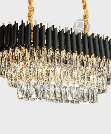 GEMAK chandelier by Rodesigne — glass designer chandelier, custom lighting by RODESIGNE