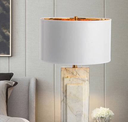 Table lamp AURELIO by Rodesigne — brass designer table lamp by RODESIGNE