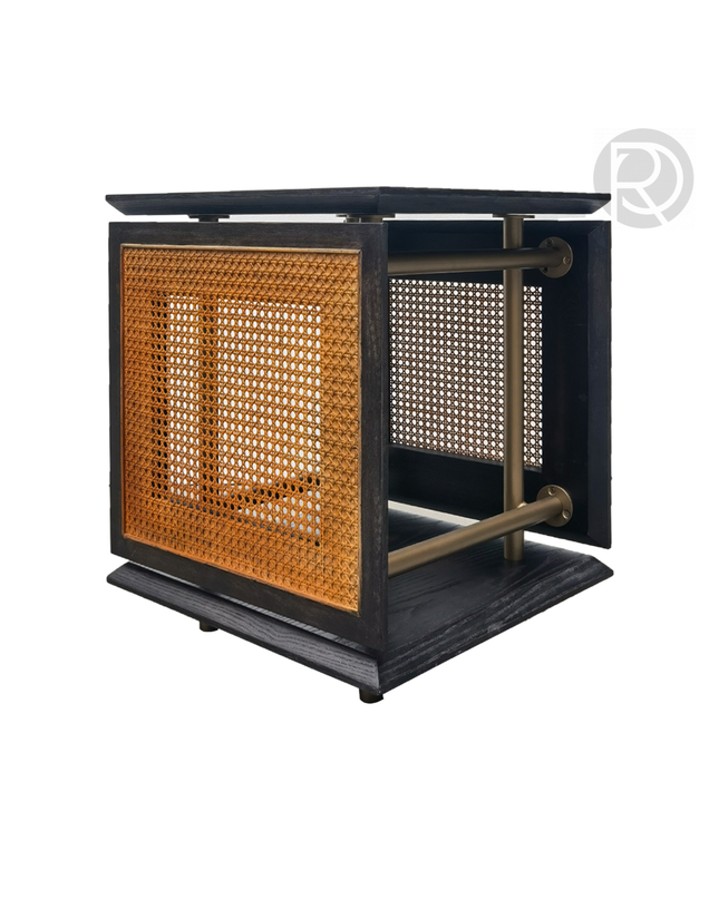 GANU by Rodesigne side table — brass designer coffee table, custom furniture by RODESIGNE