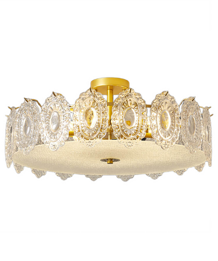 Ceiling lamp OUMA by Rodesigne — brass ceiling light fixture, designer lighting by RODESIGNE